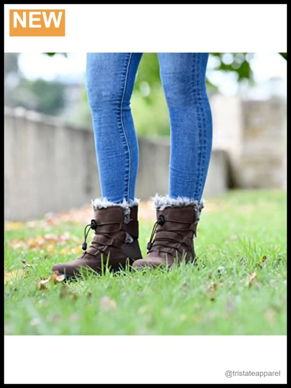 Dublin Women's Leather Equestrian Boots Waterproof Faux Fur Ankle